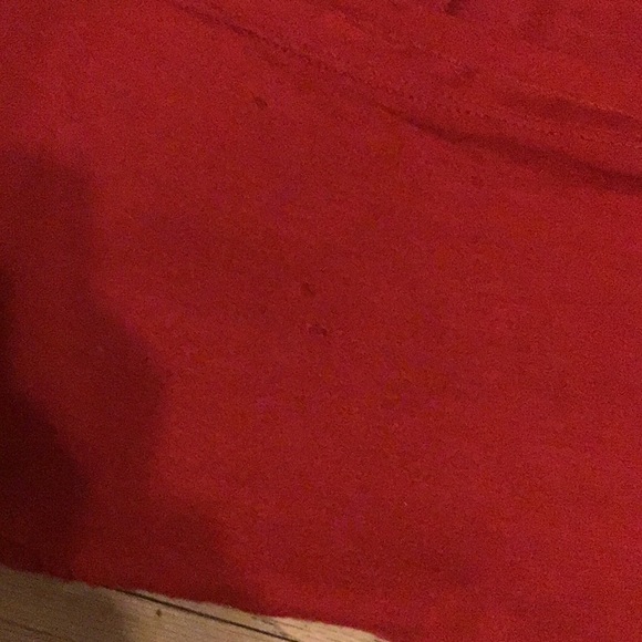 Size S Red flutter sleeve shirt - Picture 5 of 5